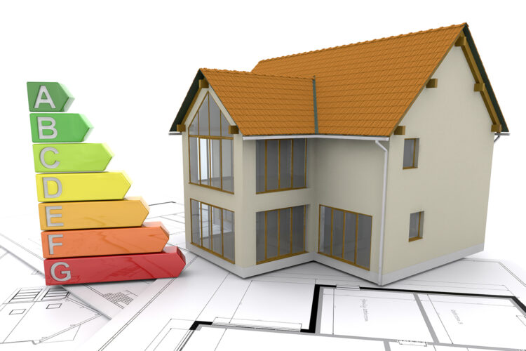 3D House with energy ratings