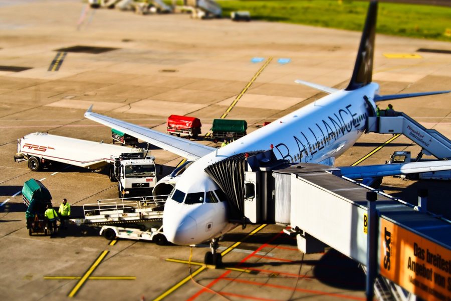 avión Star Alliance aeropuerto