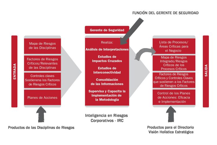 Gráfico función del gerente de Seguridad