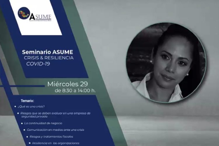 Juanita Guerra Mena ASUME seminario crisis y resiliencia