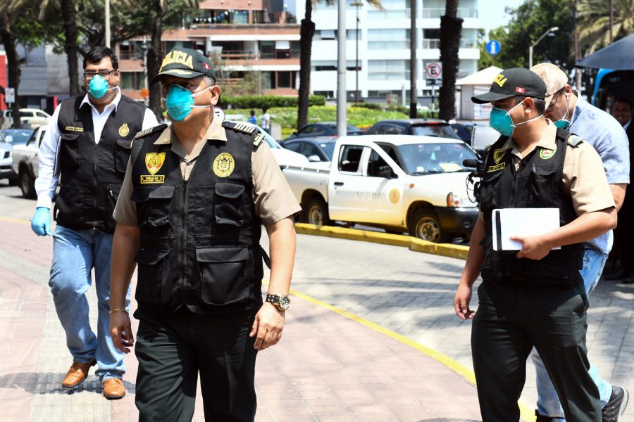 Policía Nacional del Perú coronavirus