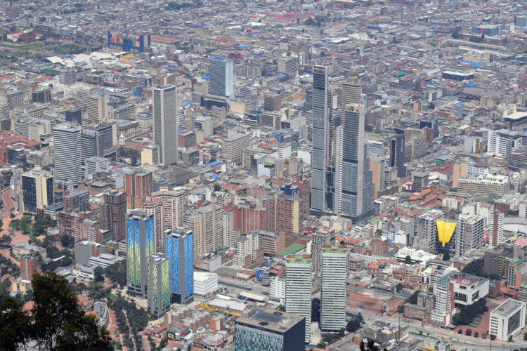 Bogotá skyline