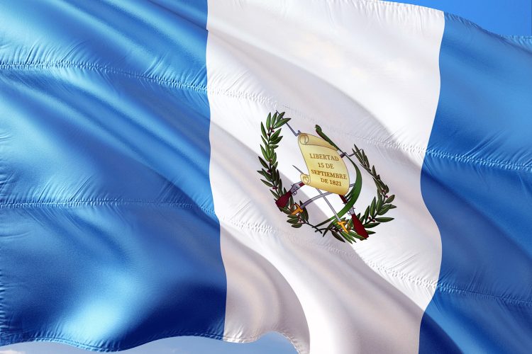 bandera nacional de Guatemala