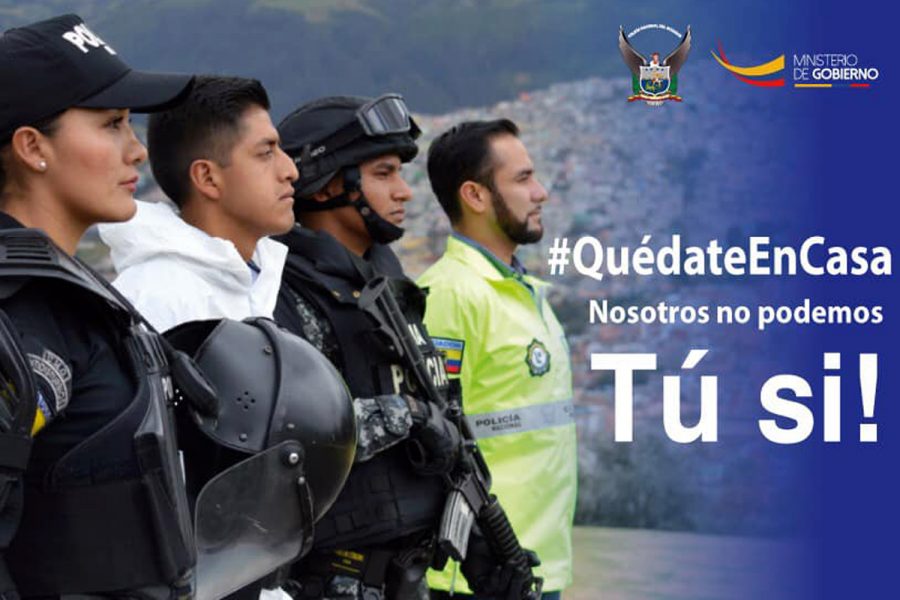 Policía Nacional y Fuerzas Armadas de Ecuador