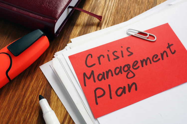 continuidad de negocio crisis management plan