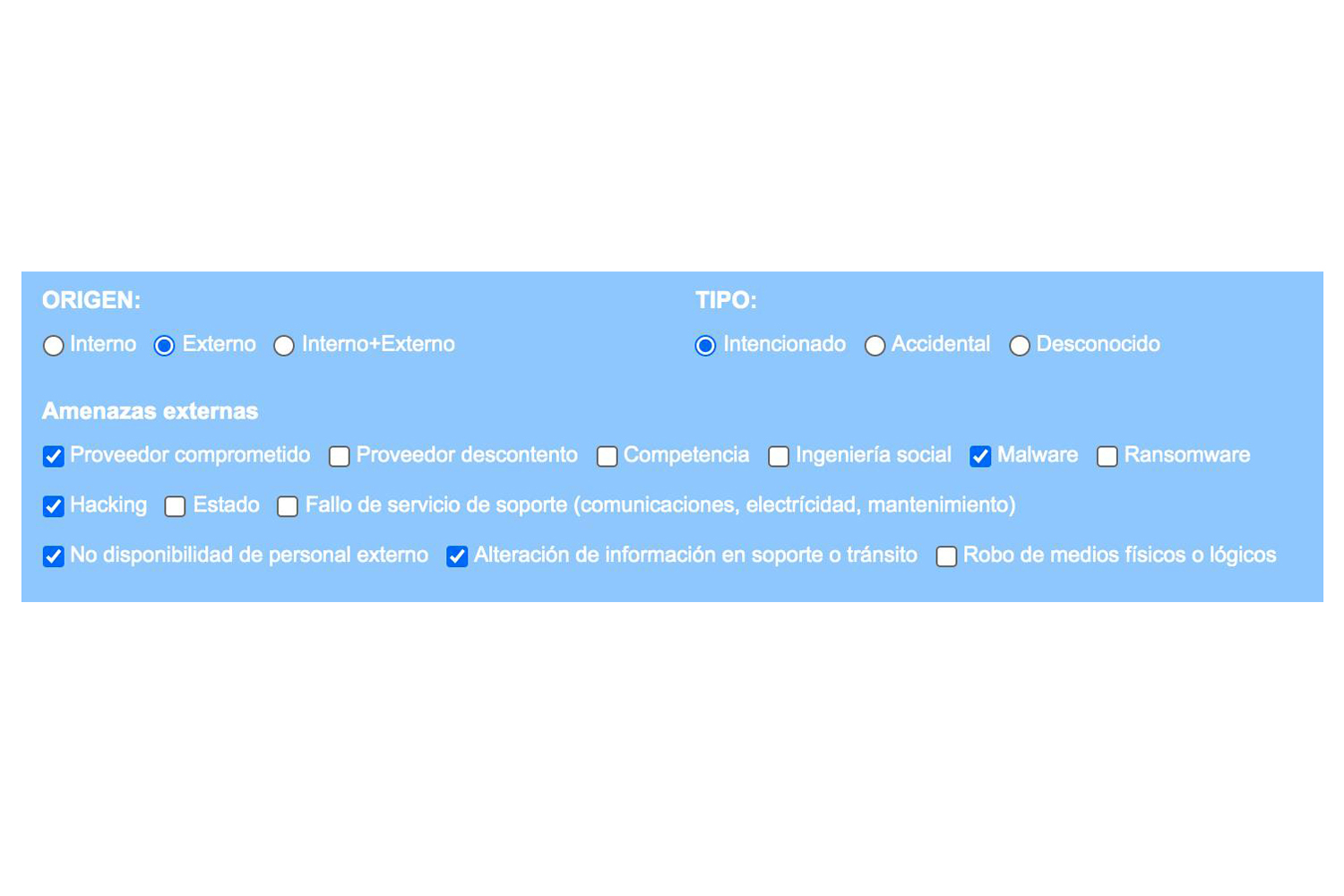 ciberseguridad industrial parámetros de caracterización del incidente plataforma ESCIM