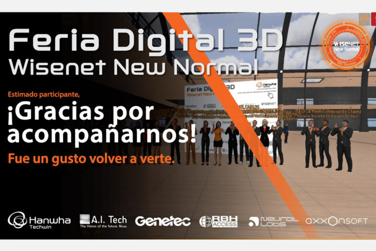 Hanwha Techwin Feria Digital 3D Wisenet New Normal