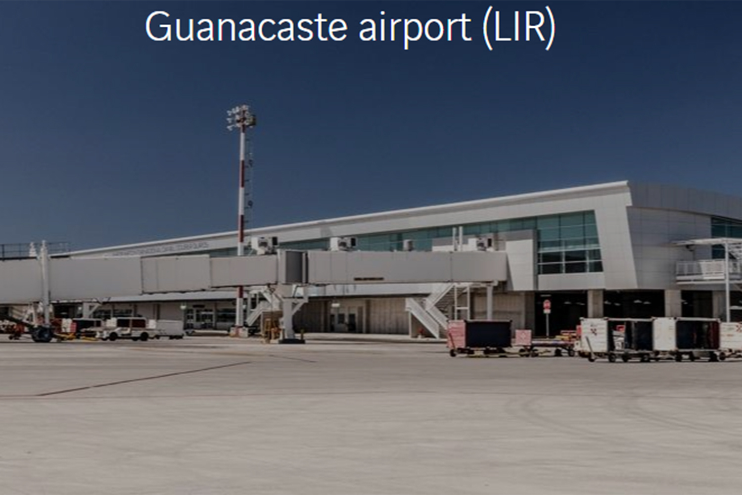 seguridad aeroportuaria Aeropuerto de Guanacaste Liberia Costa Rica