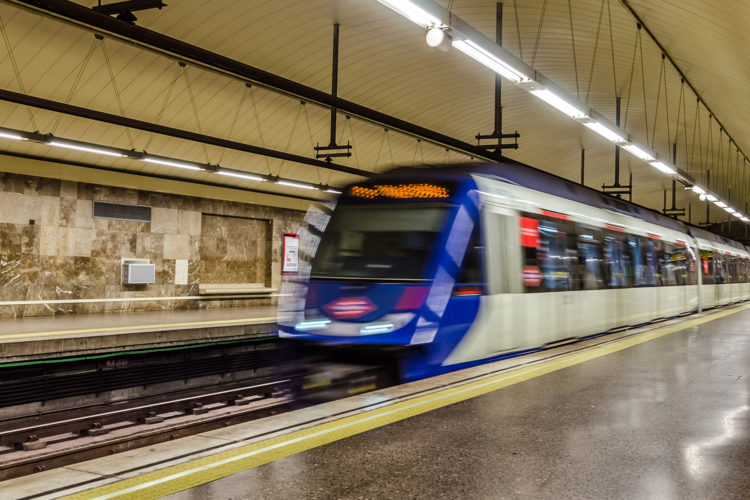 Seguridad en el metro de Madrid