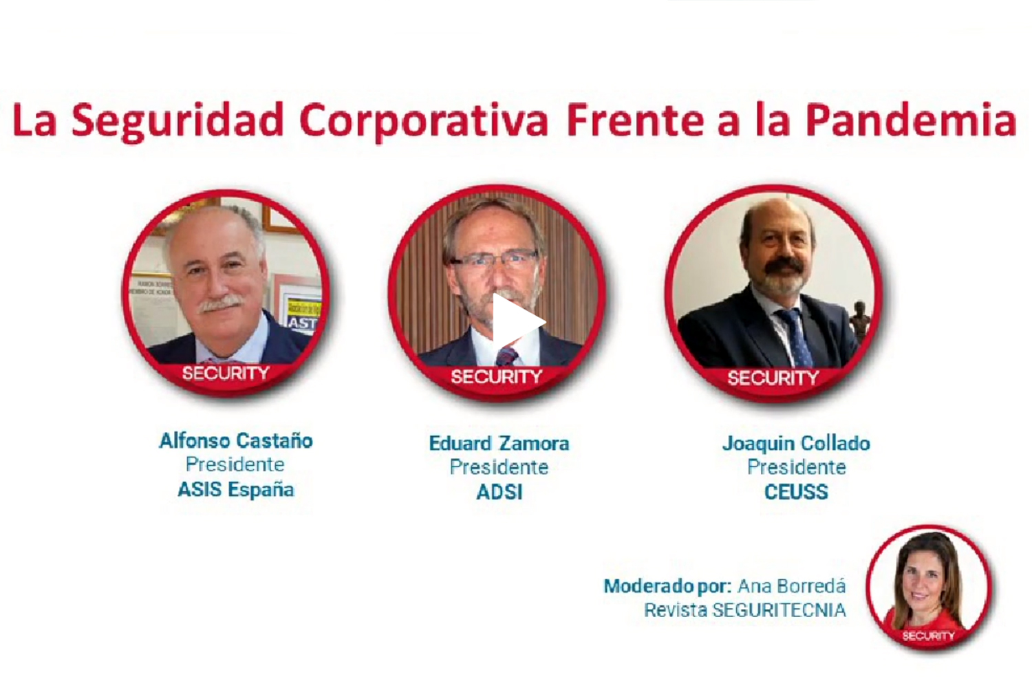 Open Week Soluciones Post-COVID panel Seguridad Corporativa