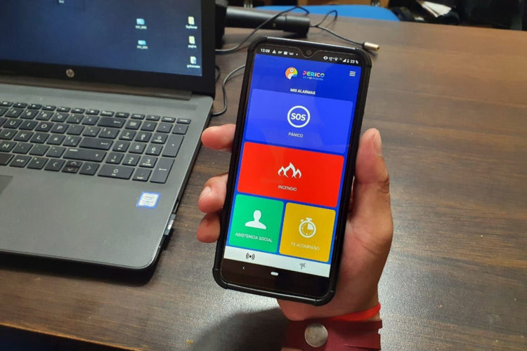 App SmartPanics de SoftGuard en Perico, Argentina