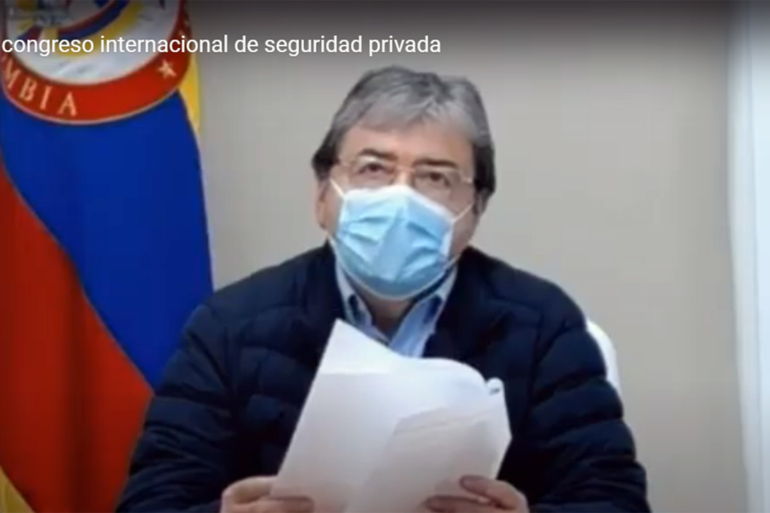 seguridad privada Carlos Holmes Trujillo ministro de Defensa de Colombia