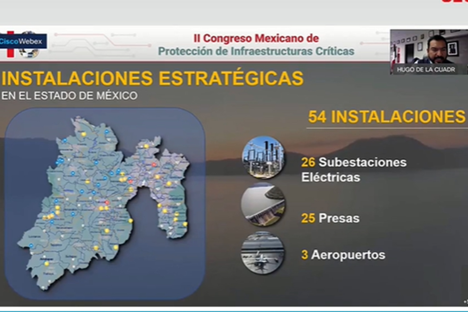 infraestructuras críticas e instalaciones estratégicas en el Estado de México