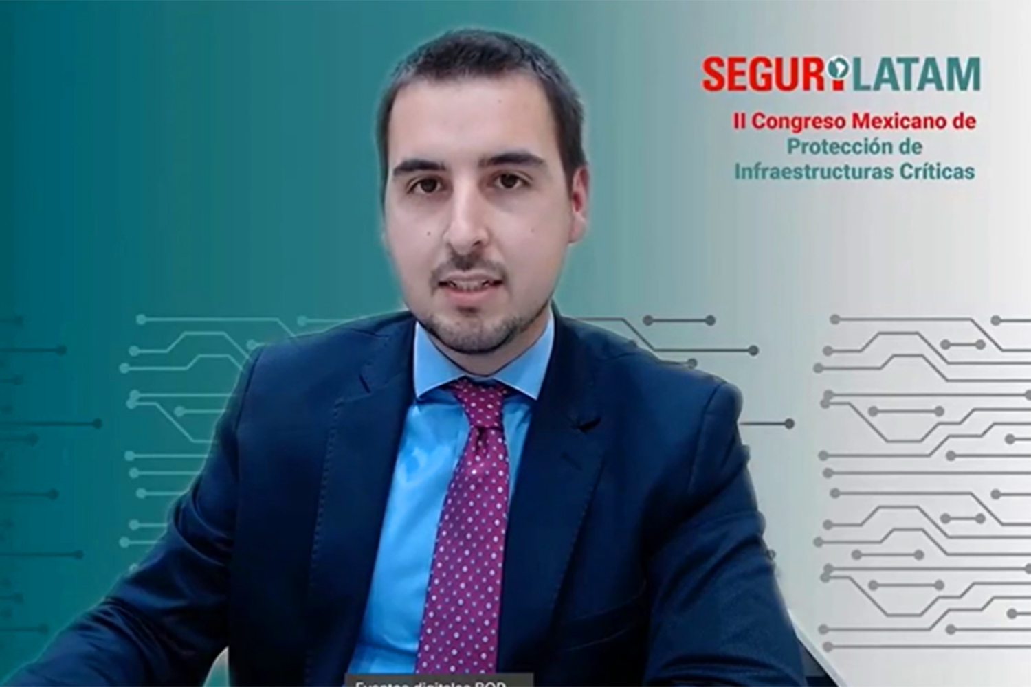 Javier Borredá García II Congreso Mexicano de Protección de Infraestructuras Críticas