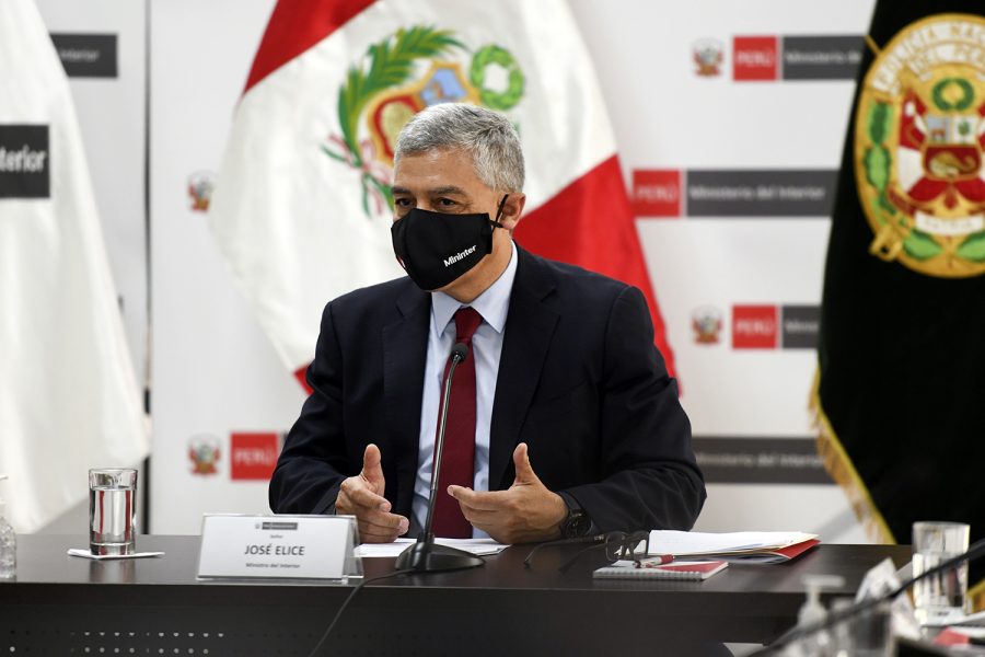 José Elice titular del Mininter Perú