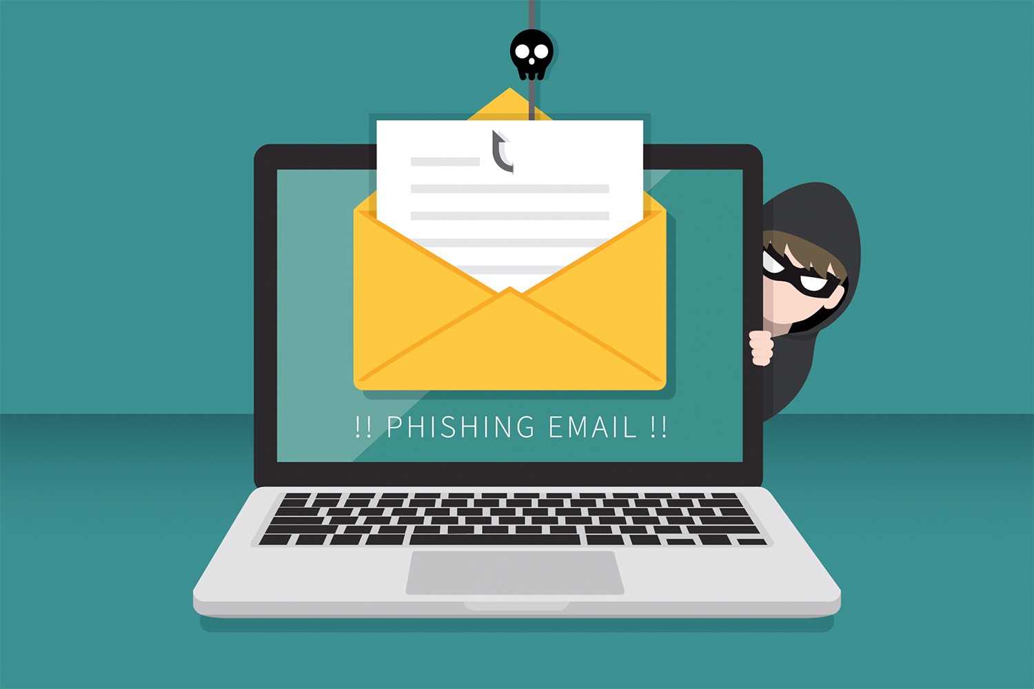 ciberseguridad campaña de phishing email