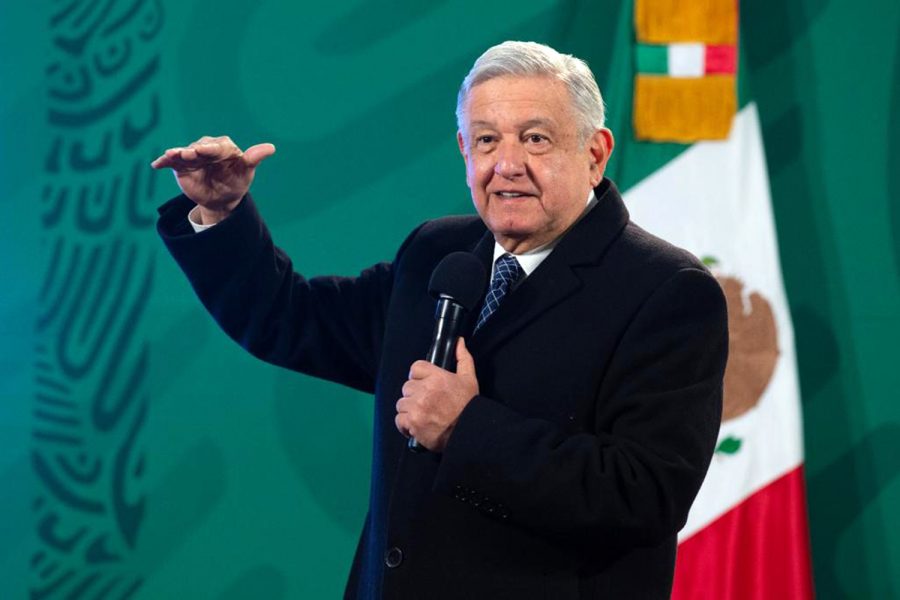 Andrés Manuel López Obrador en conferencia de prensa