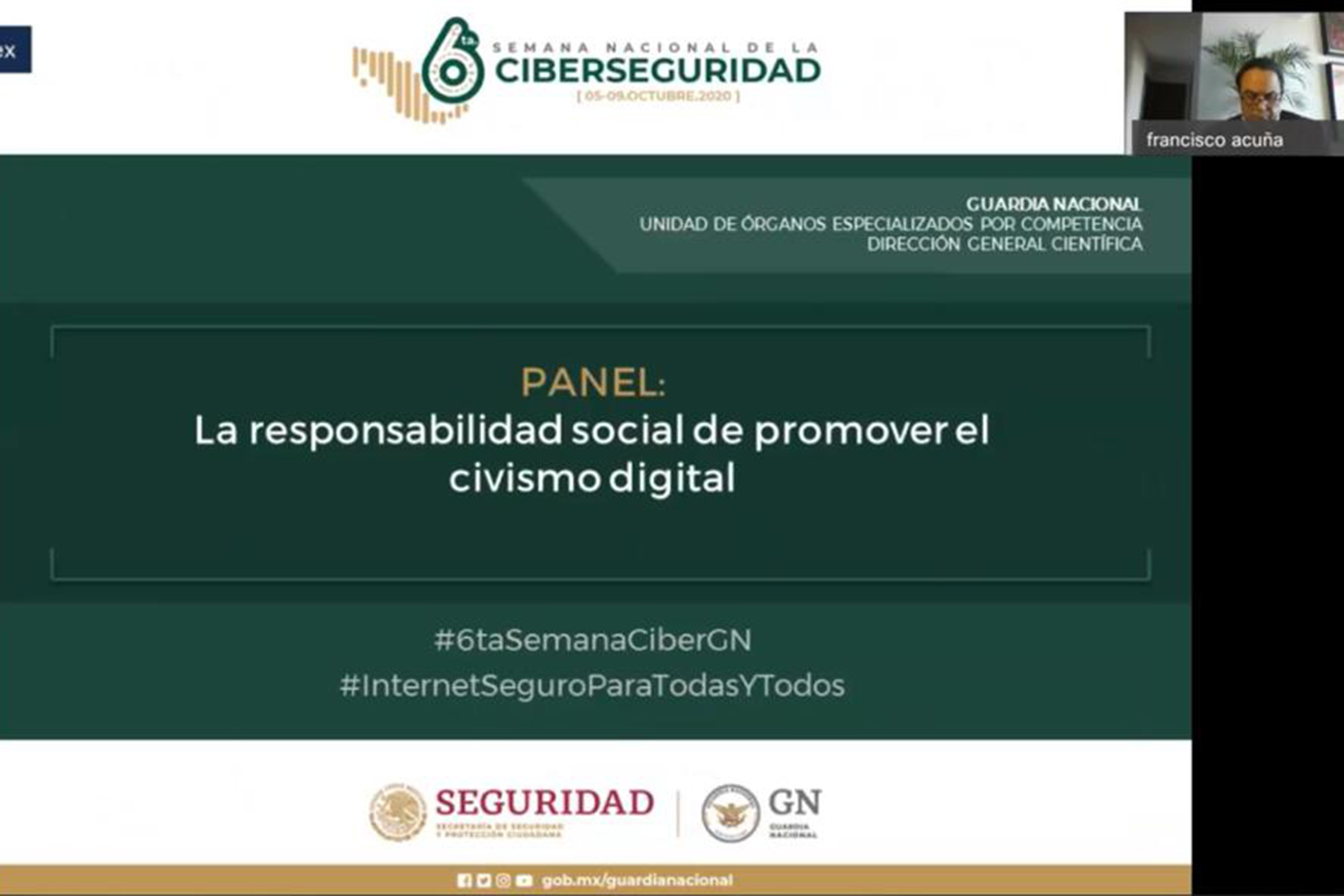 Sexta Semana Nacional de la Ciberseguridad México