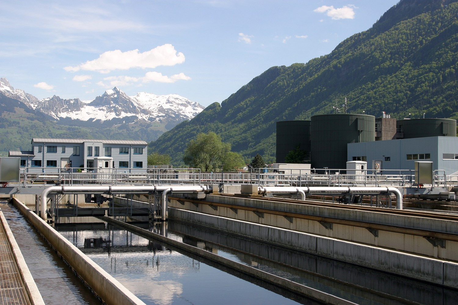 infraestructuras críticas planta de tratamiento de agua