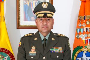 Mayor general Fernando Murillo director de la Dirección de Investigación Criminal e Interpol (DIJIN) de la Policía Nacional de Colombia