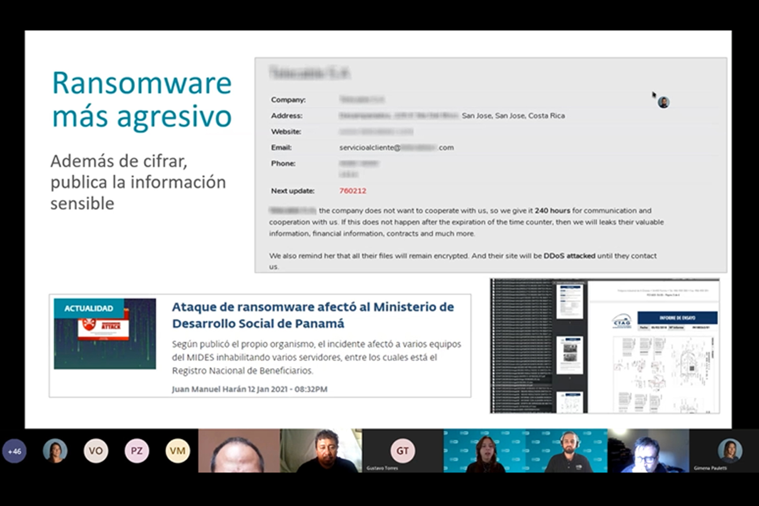 ciberseguridad ataques de ransomware