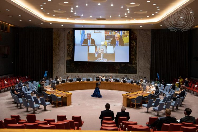 reunión del Consejo de Seguridad de la ONU