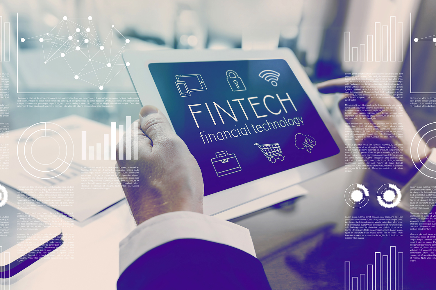 Fintech en una tablet