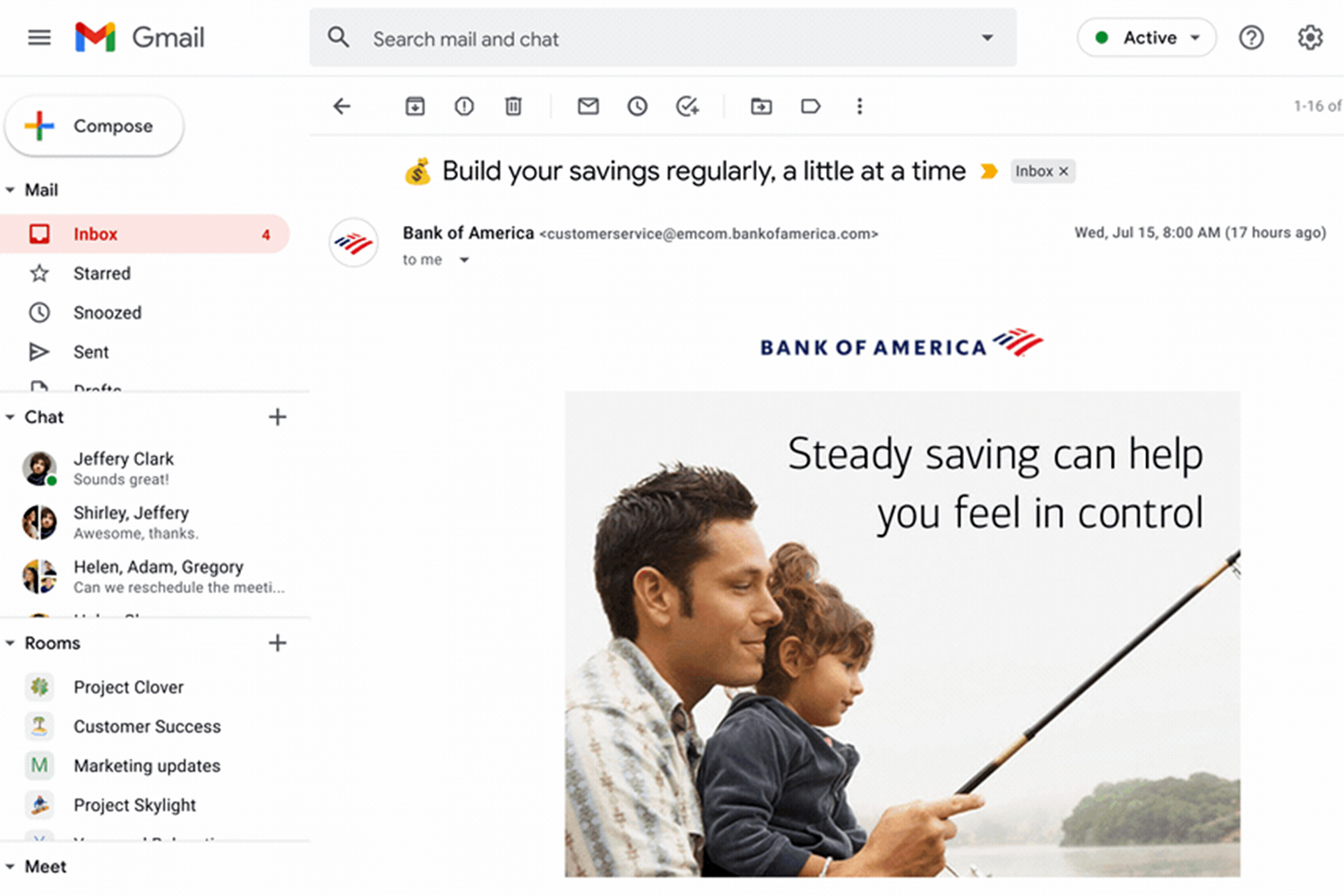 Bank of America y Gmail colaboran en la lucha contra el phishing