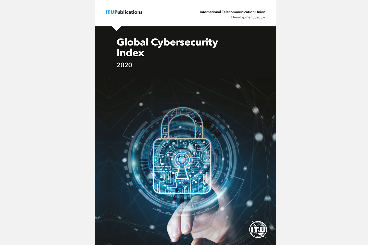 Portada del Índice de Ciberseguridad Global 2020