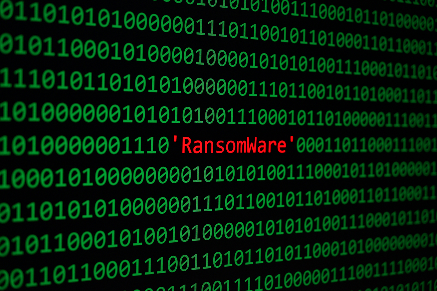 representación de ransomware
