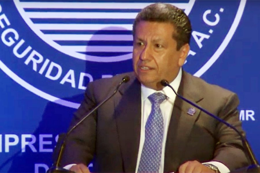 Raúl Sapién Santos presidente del Consejo Nacional de Seguridad Privada (CNSP)