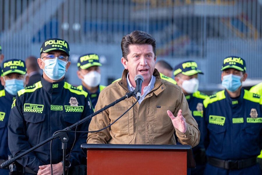 Diego Molano Aponte ministro de Defensa de Colombia