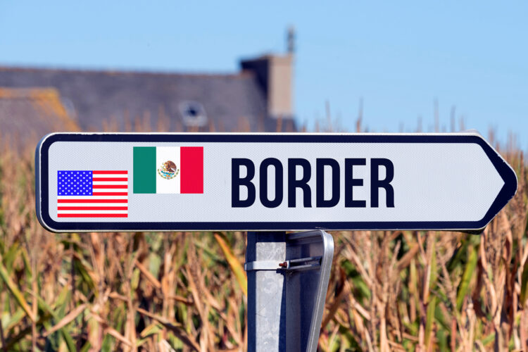 frontera terrestre entre Estados Unidos y México