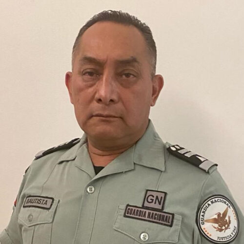 Pedro Bautista Gómez. Guardia Nacional.