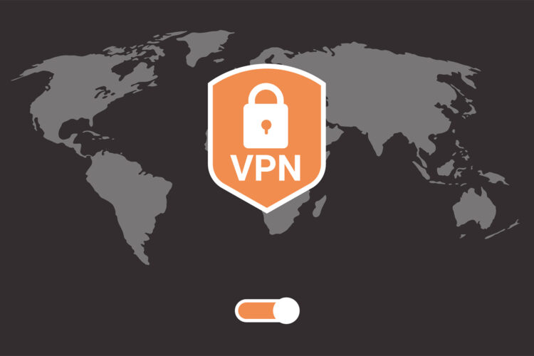 concepto de VPN global