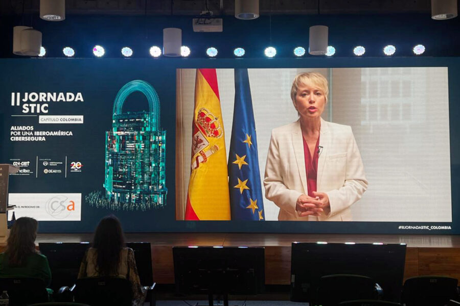 Carme Artigas en la II Jornada STIC Capítulo Colombia