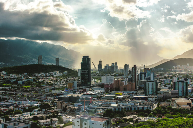 vista panorámica de Monterrey