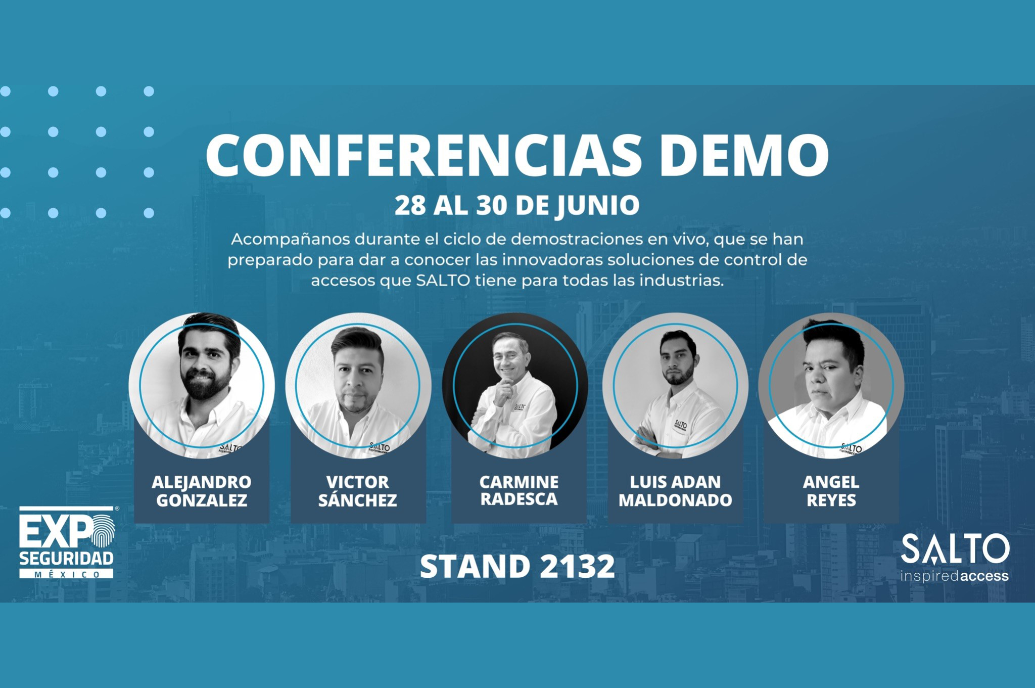 Conferencias de SALTO Systems en Expo Seguridad México