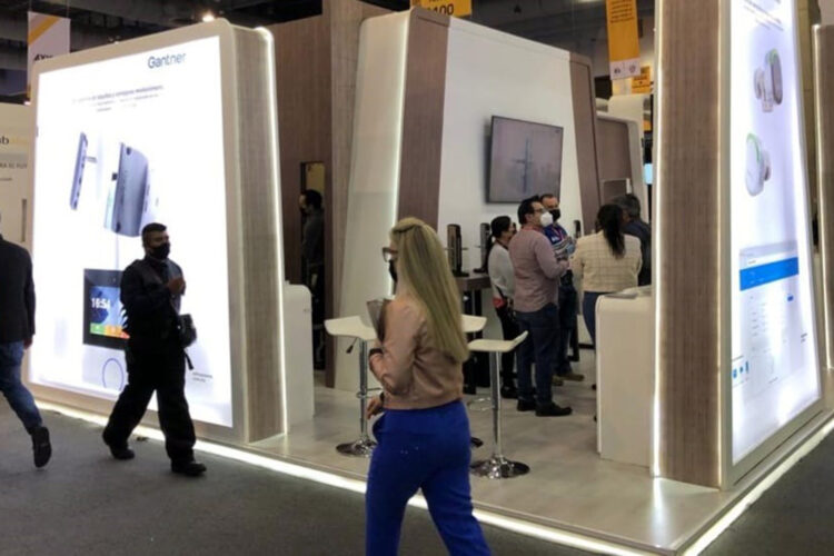 stand de SALTO Systems en Expo Seguridad México 2022