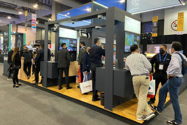 Stand de Genetec en Expo Seguridad México 2022