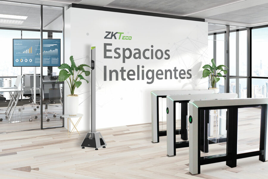 Soluciones de control de acceso de ZKTeco para espacios inteligentes