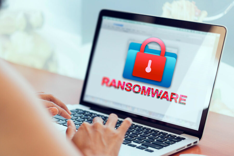 ransomware en una computadora