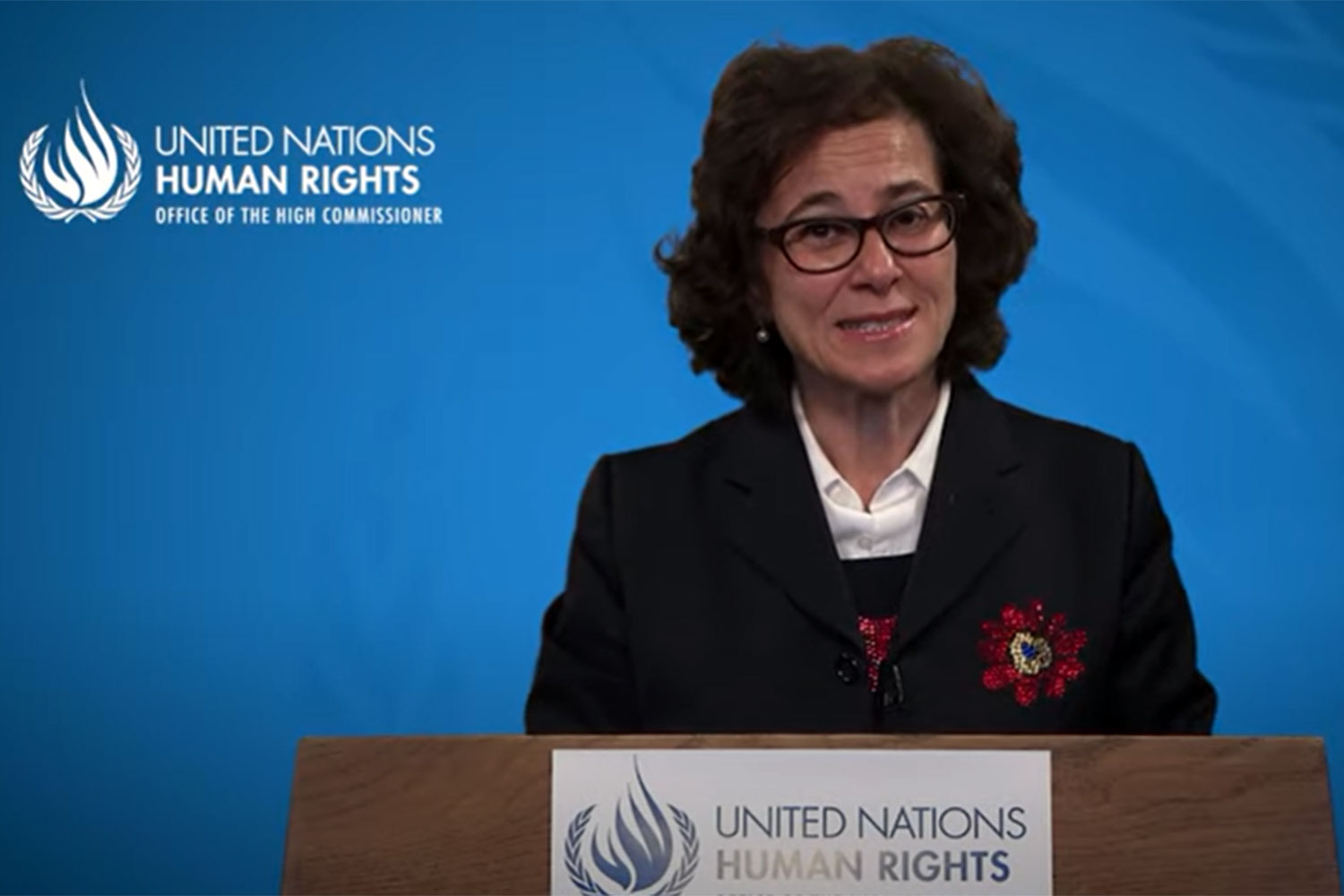 Nada Al-Nashif, alta comisionada interina de la ONU para los Derechos Humanos