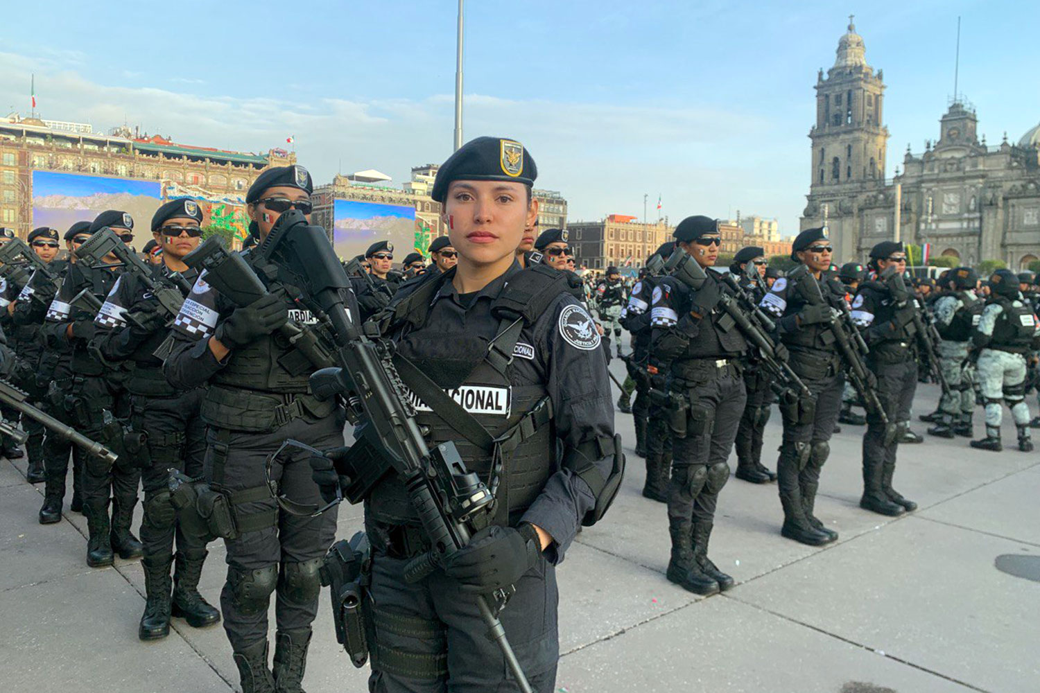 mujeres de la Guardia Nacional de México