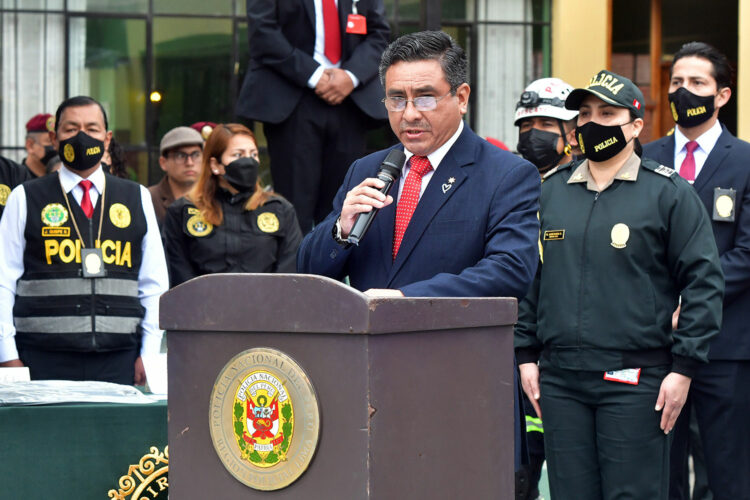 Willy Huerta Oliva, ministro del Interior peruano