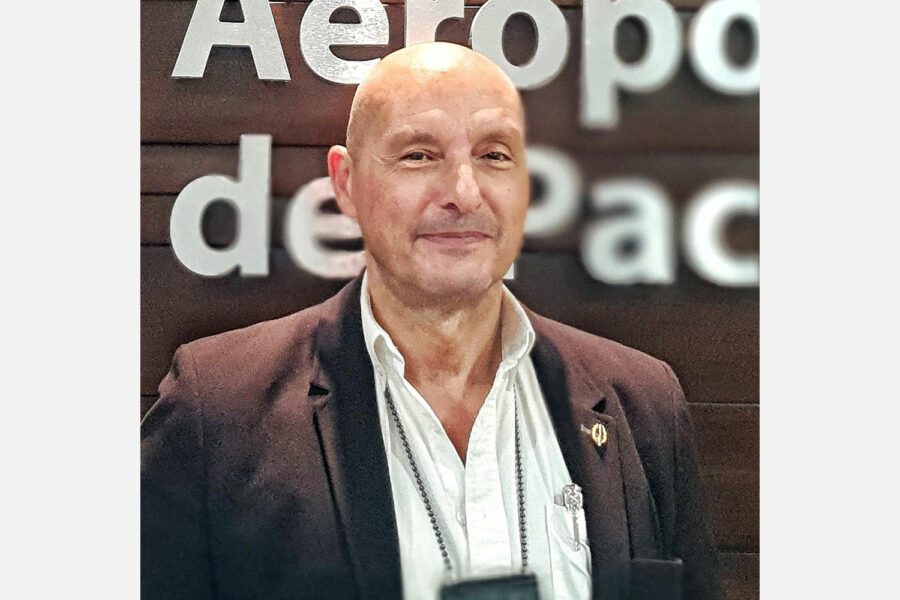 José Manuel González Caballero, gerente de Seguridad del Grupo Aeroportuario del Pacífico (GAP).