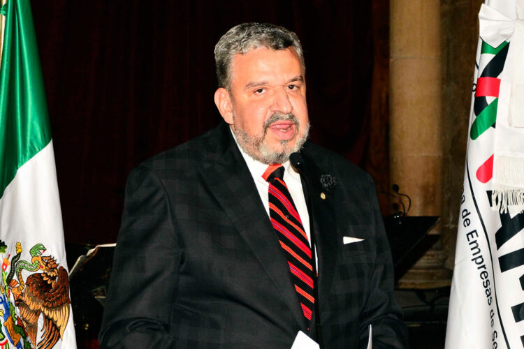 El empresario Gabriel Bernal Gómez, presidente de Amesp