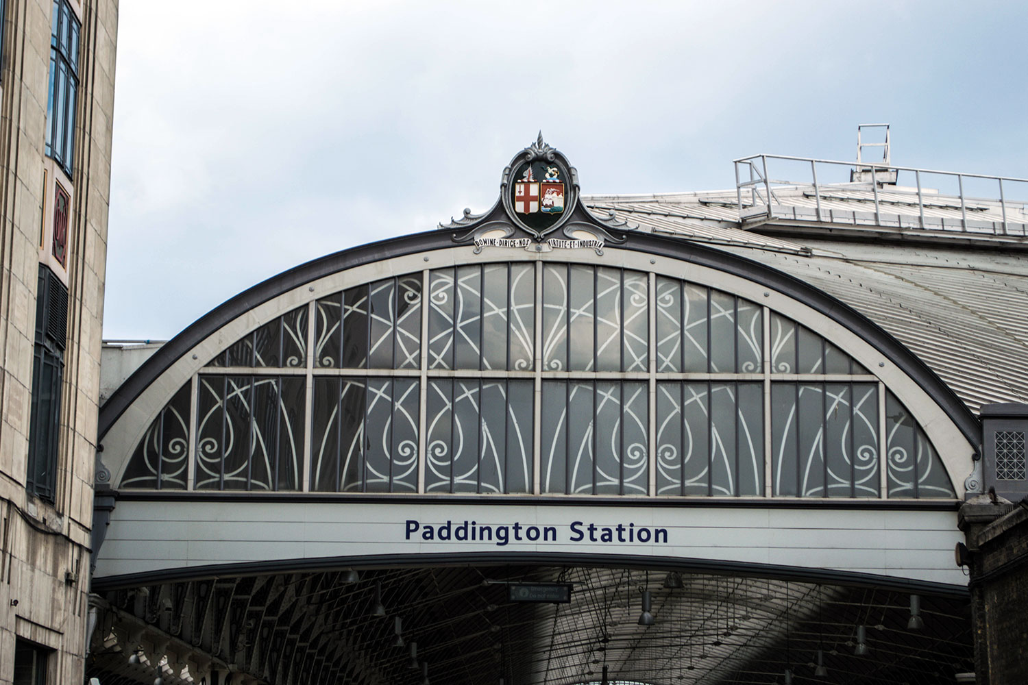 Estación de tren de Paddington en Londres