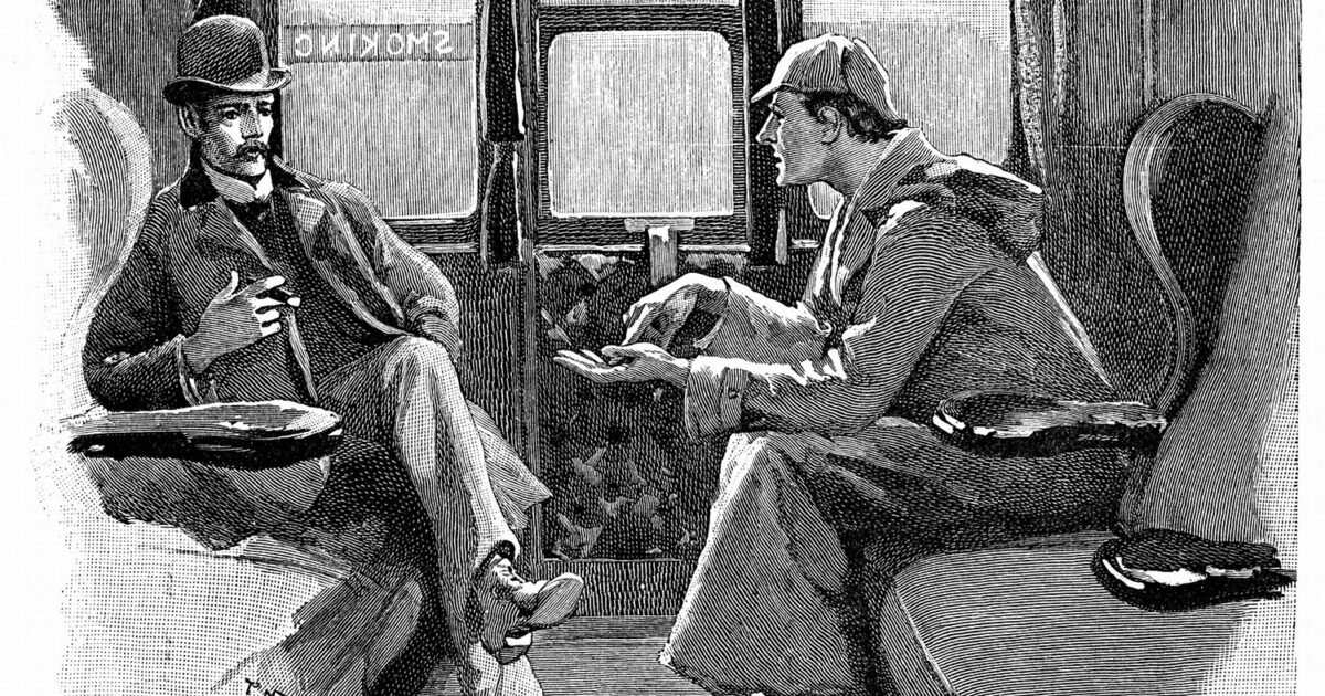 El tren y el metro en 'Las Aventuras de Sherlock Holmes'