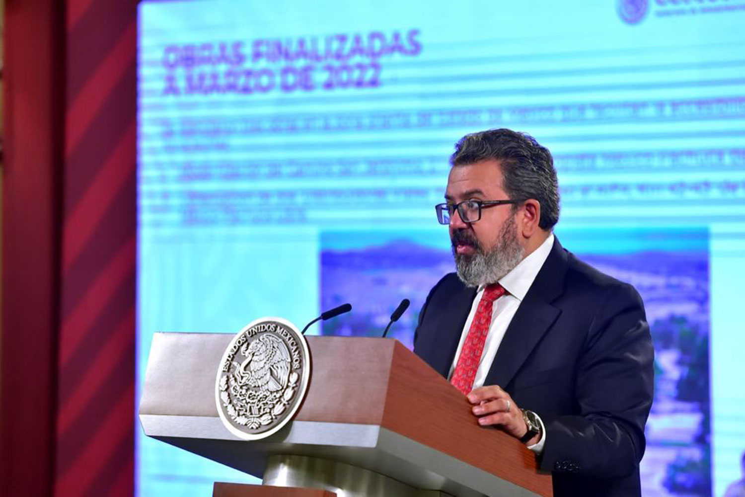 Jorge Nuño, titular de la Secretaría de Infraestructura, Comunicaciones y Transporte (SICT) de México
